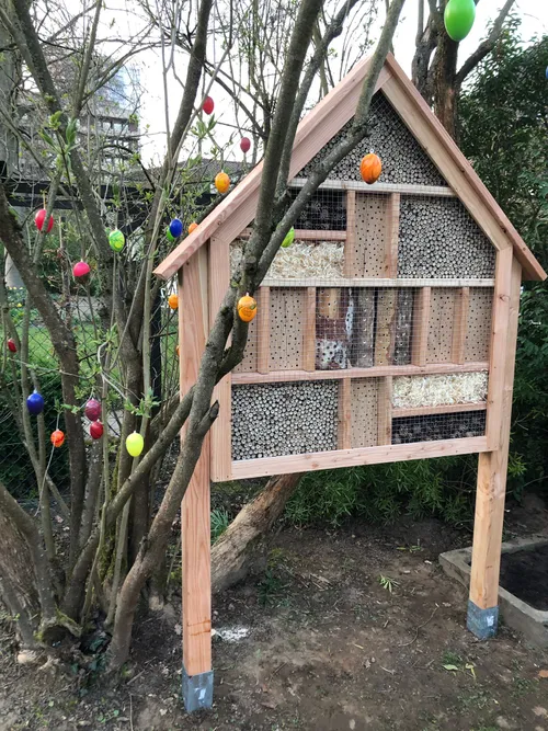 Unser Insektenhotel